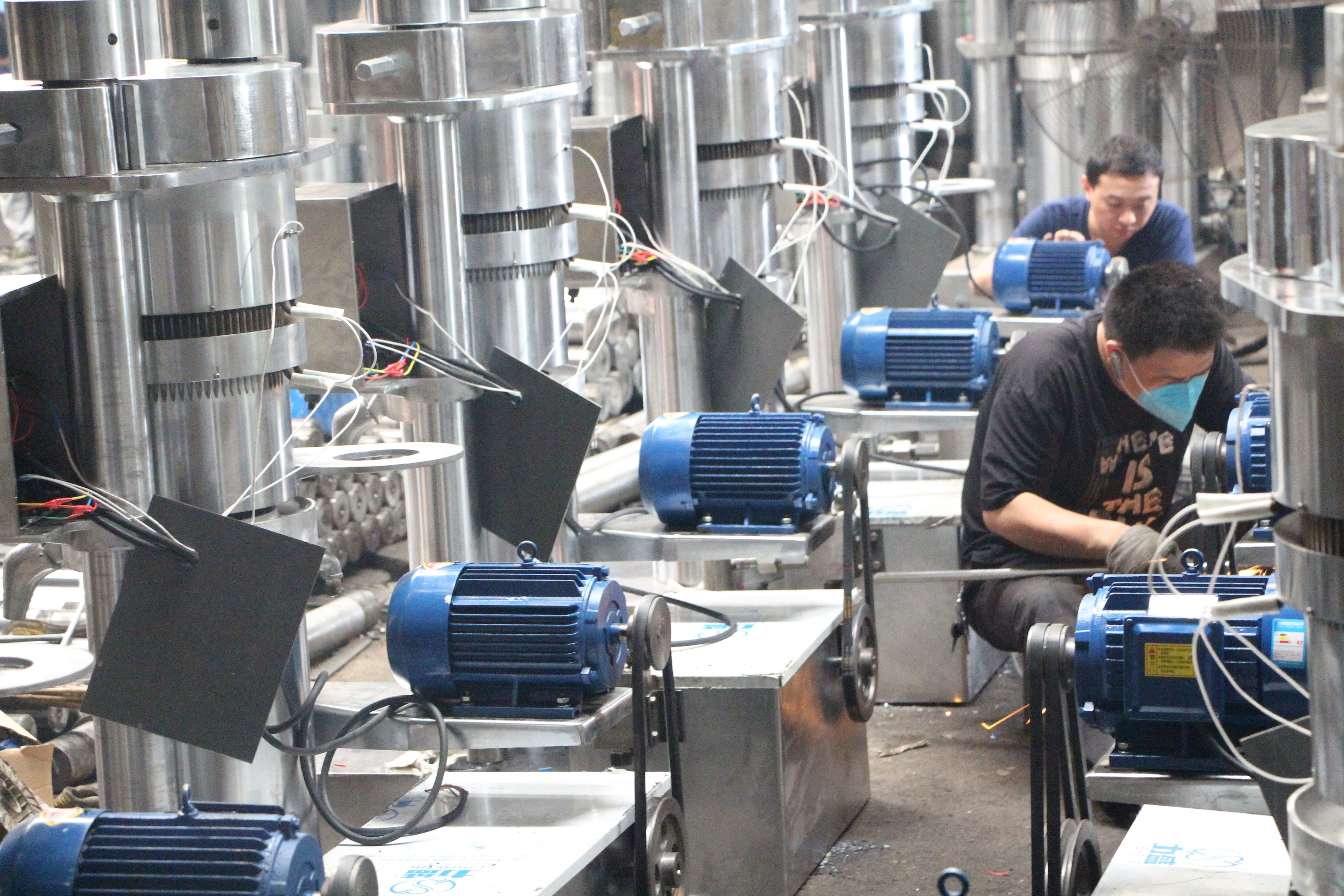 4kg / Batch 1.1kw 60Mpa Expeller Minyak Hidrolik Mustard