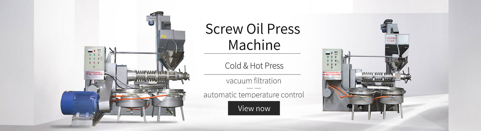 mesin press sekrup minyak
