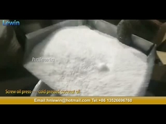 Memanaskan minyak kelapa dengan mesin minyak sekrup Lewin