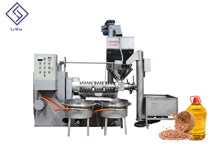 Mesin Press Minyak Industri Hemat Energi 37kw Mesin Press Minyak Wijen / Minyak Goreng 750 Kg/Jam