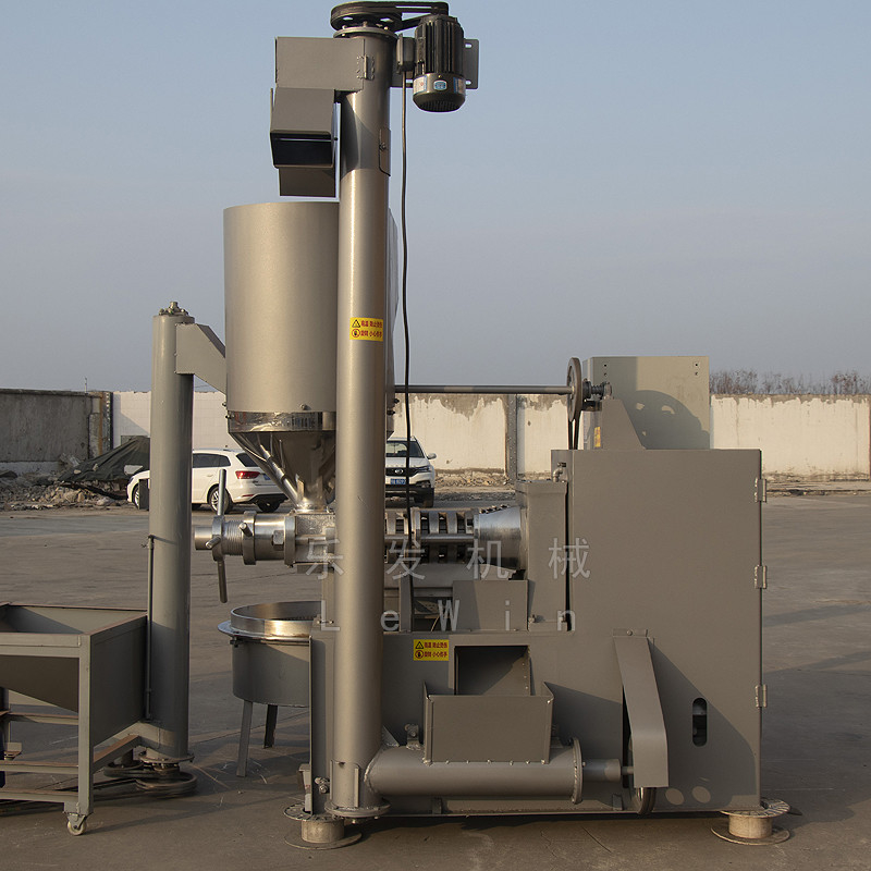 Mesin Press Minyak Sekrup Otomatis 15KW Cold Press Minyak Kelapa Press 160 Kg/Jam