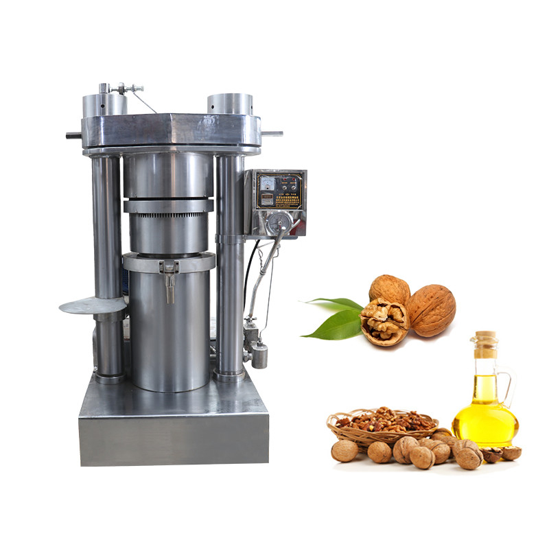 Hidrolik Jenis Cold Press Walnut Minyak Goreng Membuat Bahan Paduan Mesin