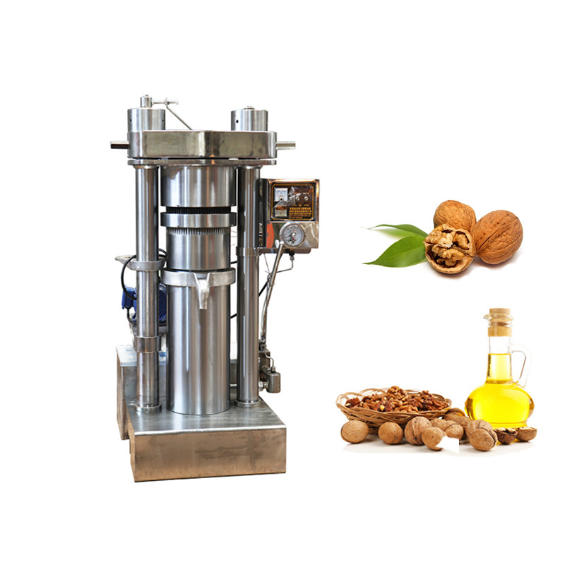 Hidrolik Jenis Cold Press Walnut Minyak Goreng Membuat Bahan Paduan Mesin