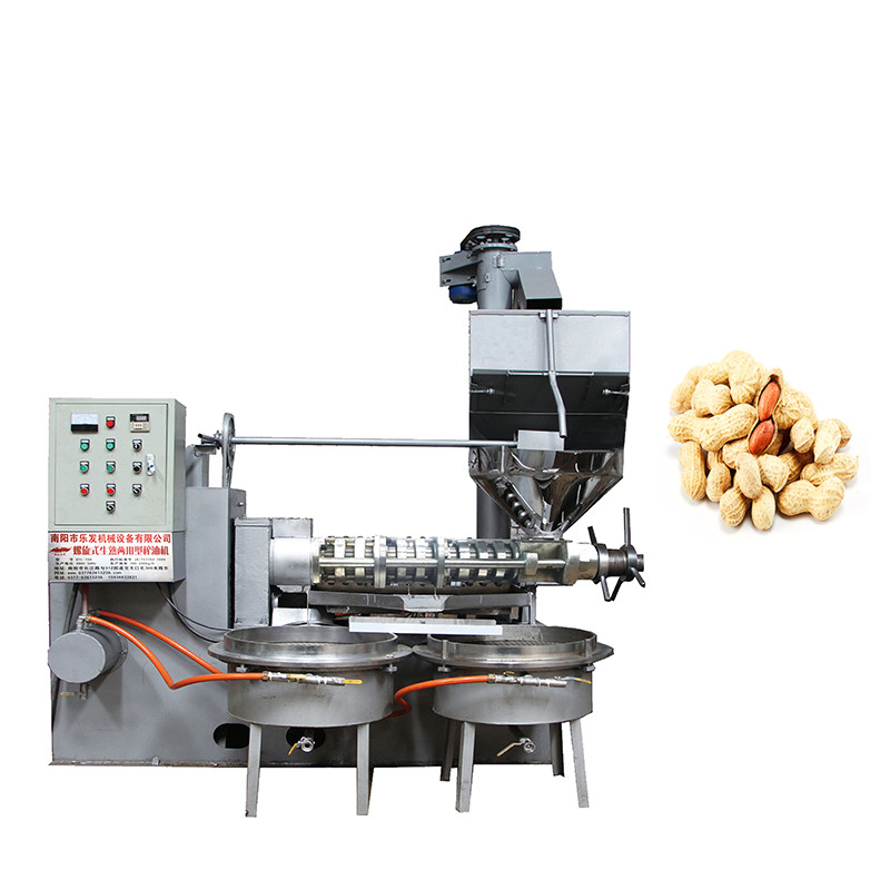 Mesin Press Minyak Industri Otomatis Mesin Press Minyak Kacang Kapasitas 220 - 450 Kg / H