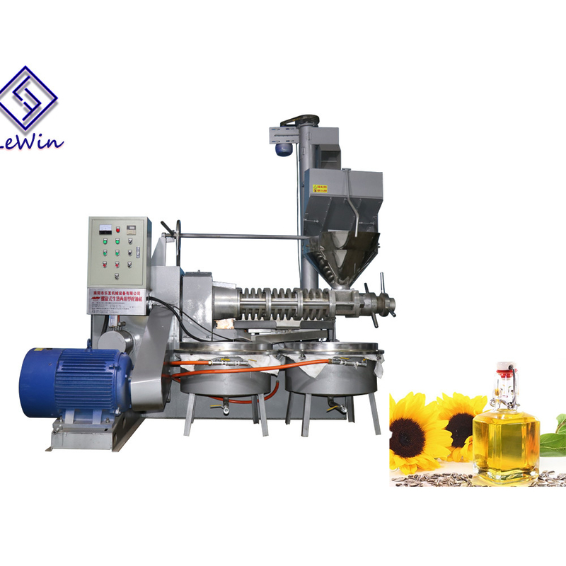 Stabil Screw Type Press Machine Cold Press Oil Expeller Machine Berat 1980kg