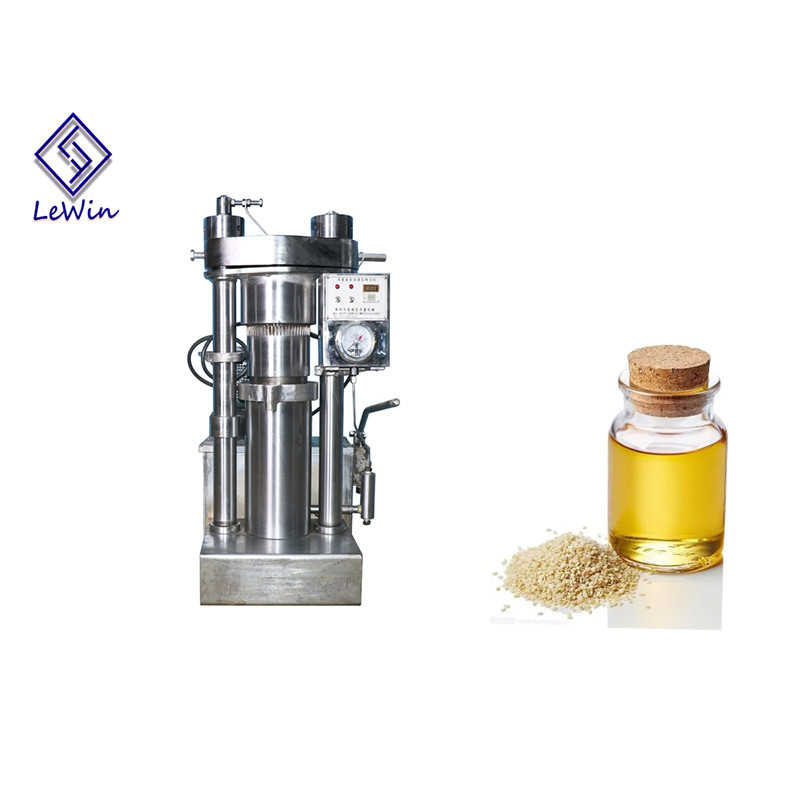 Jalur Produksi Minyak Wijen 230 Mm Mesin Press Dingin Hidrolik Untuk Pabrik