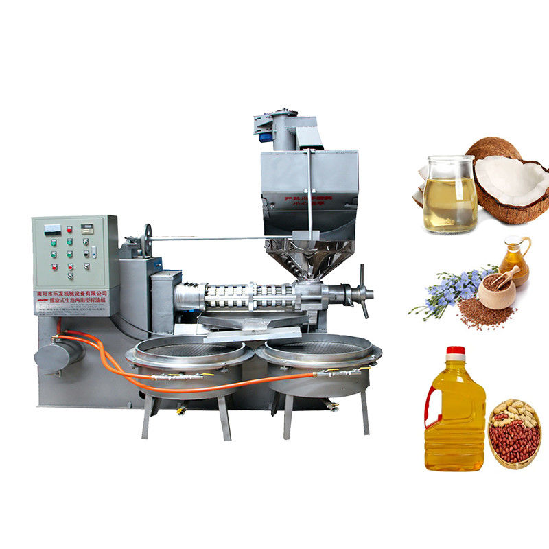 Mesin Pencet Minyak Sekrup Alloy Steel Mesin Ekstraksi Minyak Masakan Populer Mesin Pencet Minyak Kacang