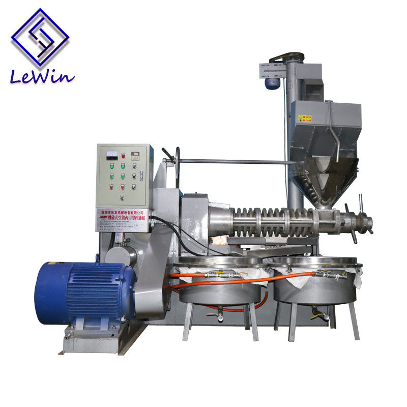 Kecepatan Spindle 60-100 RPM Mesin Ekstraksi Minyak Kedelai Untuk Keuntungan Pembeli