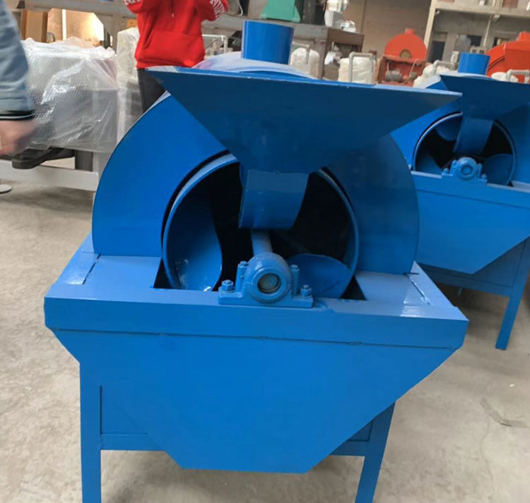 Biji Teh Otomatis Mesin Roasting Industri, Mesin Roasting Almond Warna Merah