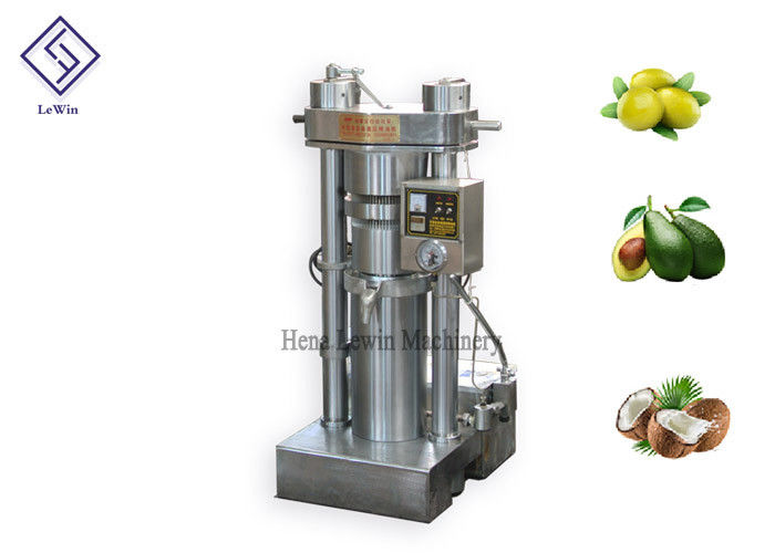 Kolom Tegak Mesin Press Minyak Expeller Hidrolik Extractor Minyak Untuk Alpukat