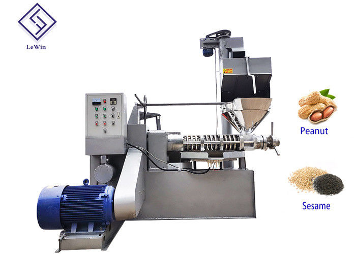 Jenis Sekrup Minyak Goreng Membuat Mesin / Kacang Mesin Press Minyak Daya 37kw