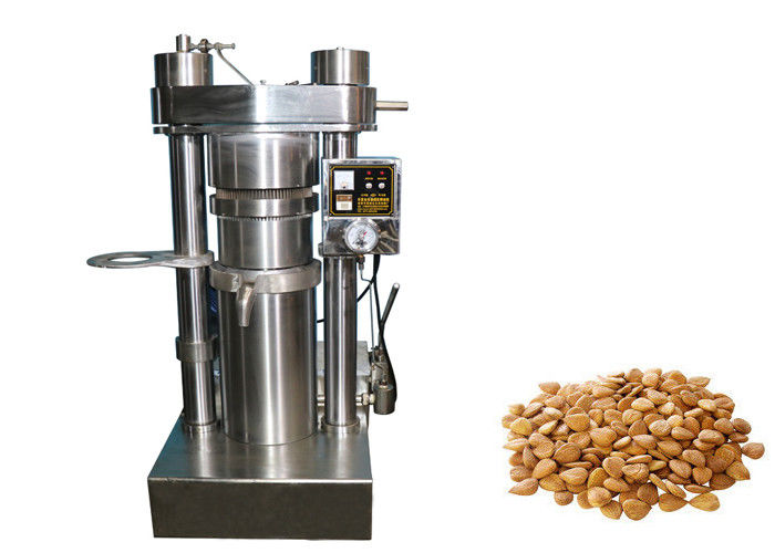 Mesin Ekstraksi Minyak Almond 1100w 60Mpa Tekanan Kerja 250mm Diameter Kue Minyak