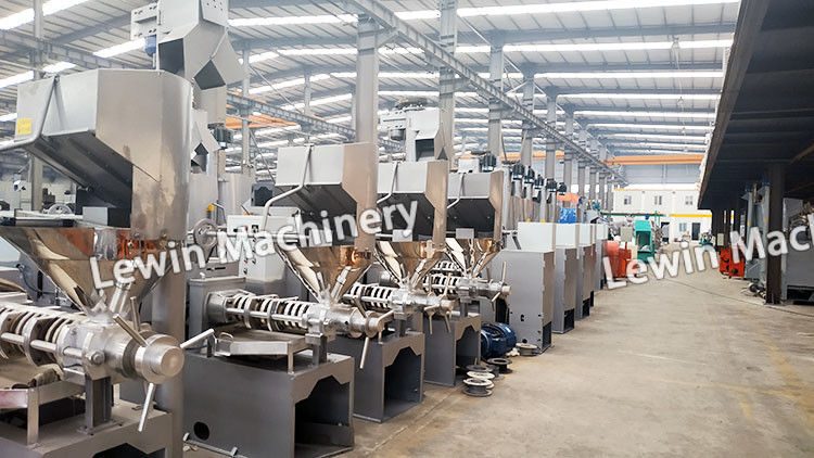 Mesin Press Minyak Sekrup Pemeras Lurus Dengan Sistem Filter Vakum
