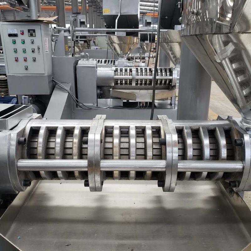 Ekstrak Mesin Press Minyak Membuat Expeller Minyak Jagung 37 Kw Untuk Cold Press