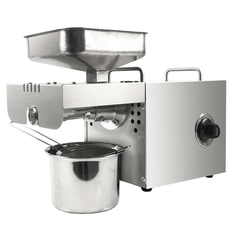 Casing Stainless Steel Mini Oil Press Home Oil Expeller Untuk Membuat Minyak Goreng