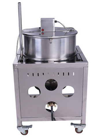 2kg/Batch/5min Bentuk Bola Mesin Pembuat Popcorn Mudah Dioperasikan Mesin Popcorn